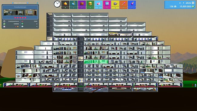 KN Tower - Build your skyscraper empire