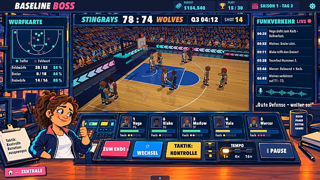 Baseline Boss: The Basketball Manager