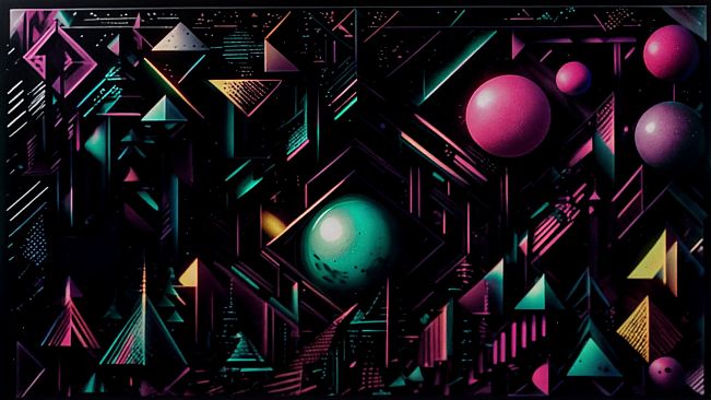 AI-VJ - Abstract Visuals