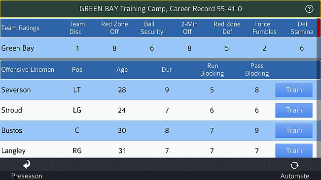 Pro Strategy Football 2016