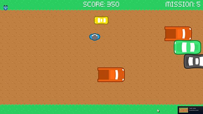 Traffic Safety Cross The Road Hard