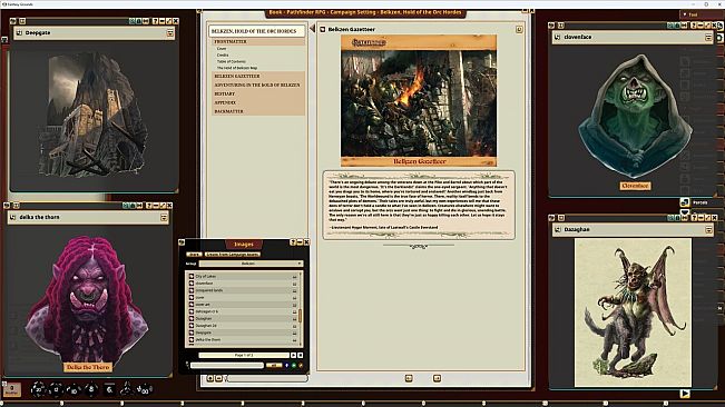 Fantasy Grounds - Pathfinder RPG - Campaign Setting: Belkzen, Hold of the Orc Hordes