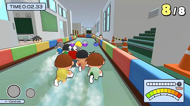 Floor Wiping Race