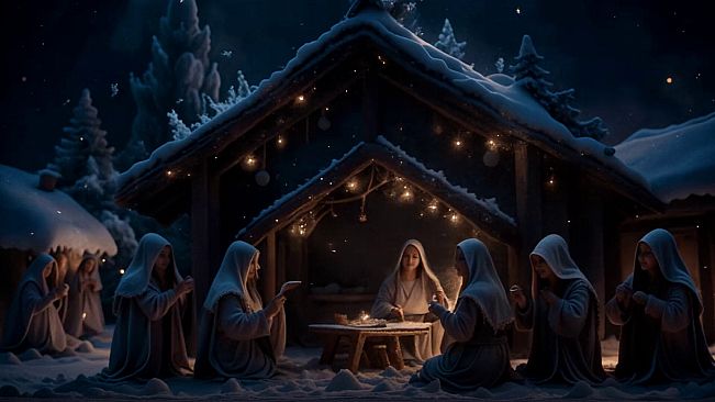 AI-VJ - Christmas Visuals