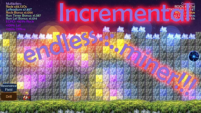 Echoes of the Deep : Incremental Endless Miner
