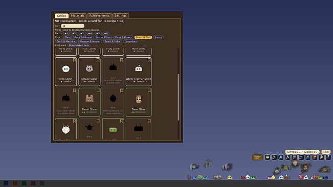 Taskbar Slime: Tucked-Away Terrarium