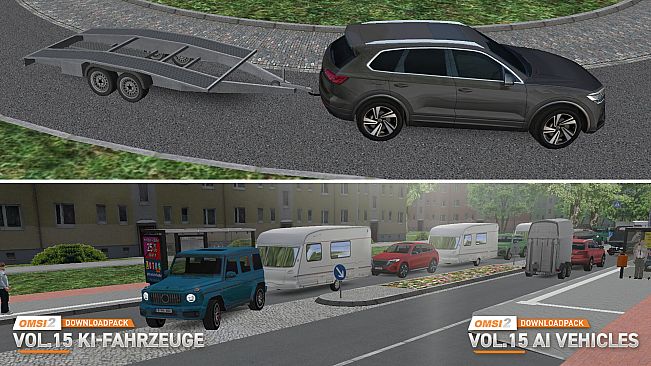 OMSI 2 Add-on Downloadpack Vol. 15 - KI-Fahrzeuge
