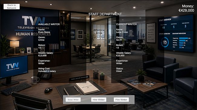 TV Network Simulator