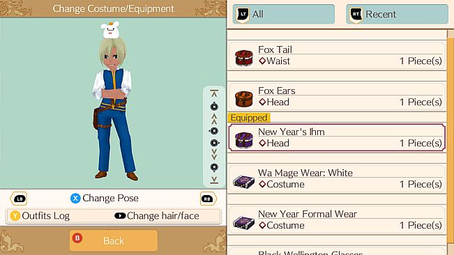 Wa-Style New Year Set - WorldNeverland - Daily Life in the Elnea Kingdom - Another Life Adventure