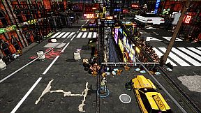 Data Drift: Cyberpunk Shooter Top Down indie action