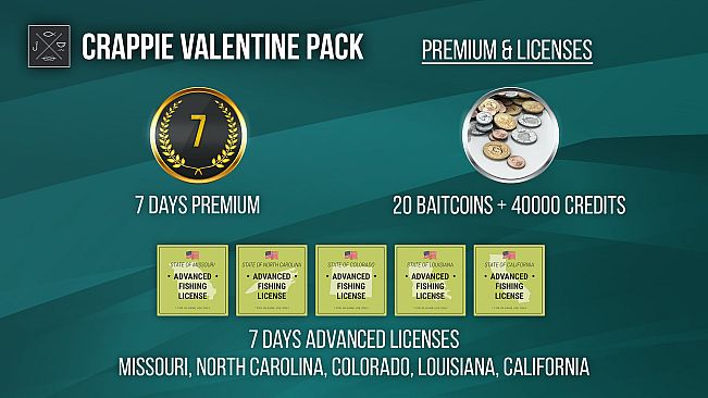 Fishing Planet: Crappie Valentine Pack