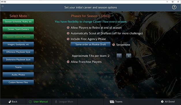 Pro Strategy Football 2023