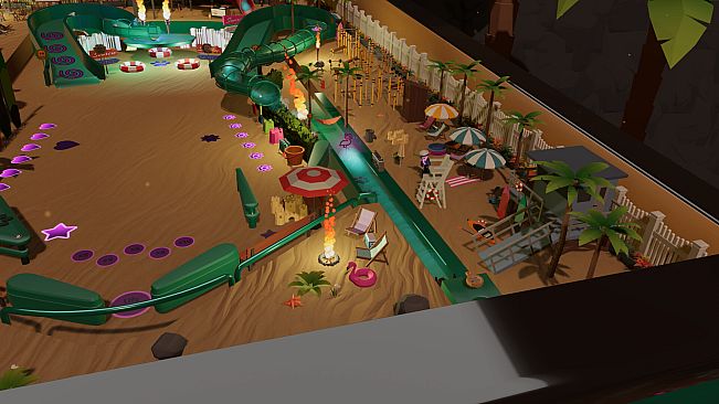 Roxy Raccoon's Pinball Panic - Tropical Treats