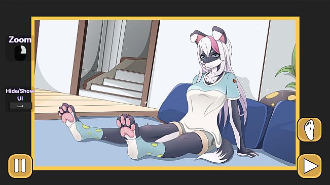 Furry Feet +18 Bare Feet Patch