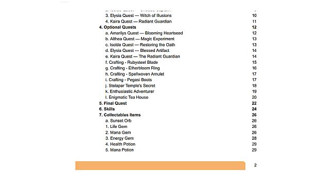 Hero of Sunset - Guide