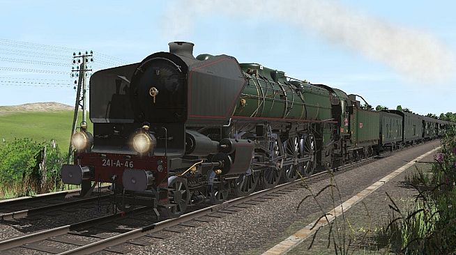 Trainz 2022 DLC - Est/SNCF 241A Mountain Locomotives (rebuilt)
