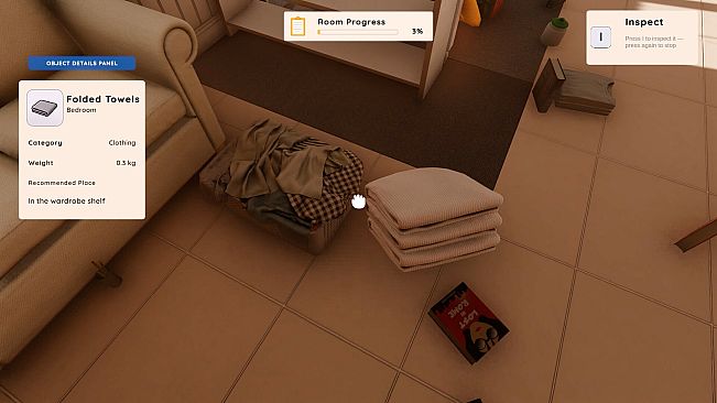Home Reset: Organizing Simulator