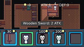 Strategy game but with a penguin who has a sword
