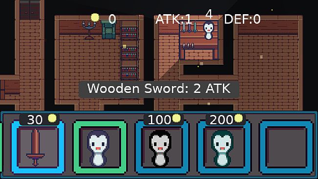 Strategy game but with a penguin who has a sword