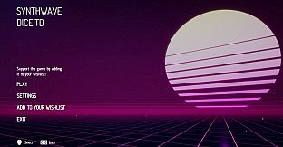 Synthwave Dice TD