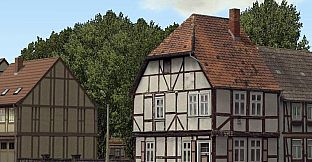 Modelset 1 - Railstation, Houses, Barn