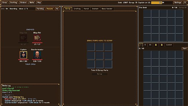 Cursed Waters: Idle RPG