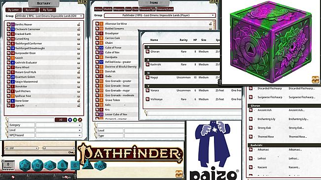 Fantasy Grounds - Pathfinder 2 RPG - Lost Omens: Impossible Lands