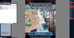 Fantasy Grounds - Starfinder RPG - Flipmat - Starliner