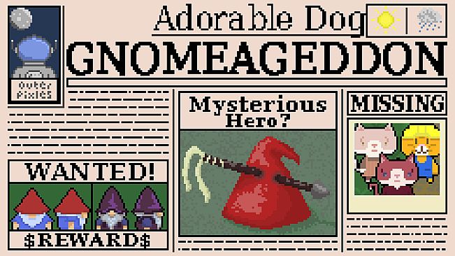 Adorable Dog: Gnomeageddon