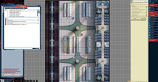 Fantasy Grounds - Starfinder RPG - FlipMat - Transport Hub