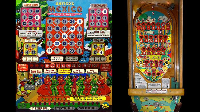 Bingo Pinball Gameroom - United Mexico