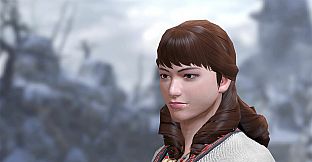 Monster Hunter Rise - "Princess Curls" hairstyle
