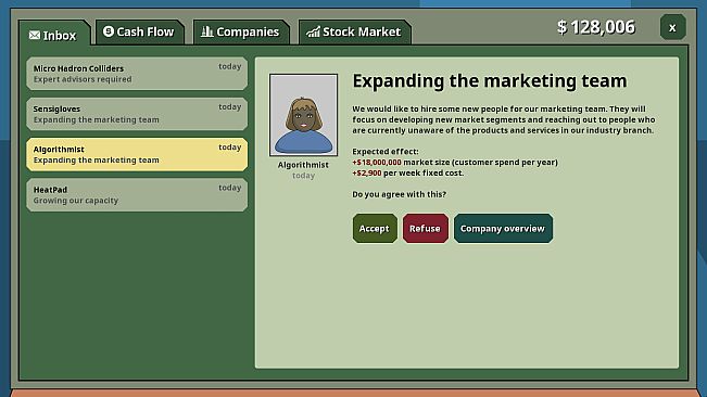 Angel Investor Simulator
