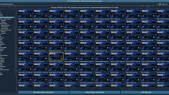 GameGuru MAX Ambience Audio Booster Pack