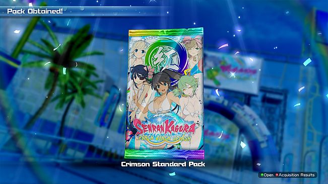 SENRAN KAGURA Peach Beach Splash - Crimson Squad Item Pack