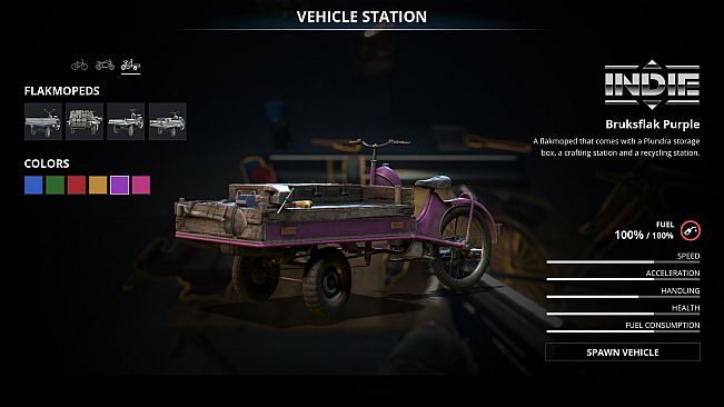 Generation Zero - Reinforced Flakmoped Pack