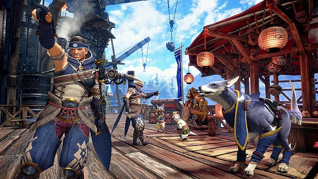 Monster Hunter Rise - "Model Walk" gesture set