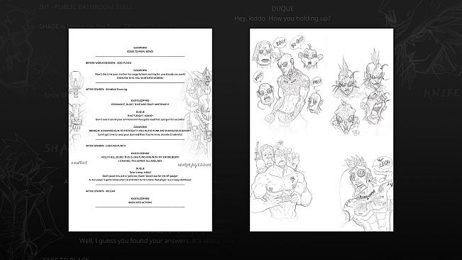 Wolfstride Illustrated Script + Wallpapers