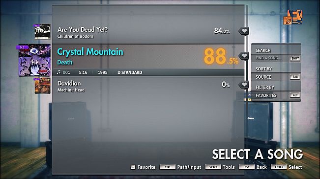Rocksmith 2014 Edition – Remastered – Death - “Crystal Mountain”