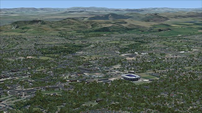 FSX Steam Edition: VFR Real Scenery NexGen 3D - Vol. 4: Scotland Add-On