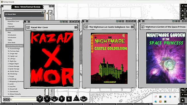 Fantasy Grounds - Weird Fantasy Bundle for Shadowdark RPG
