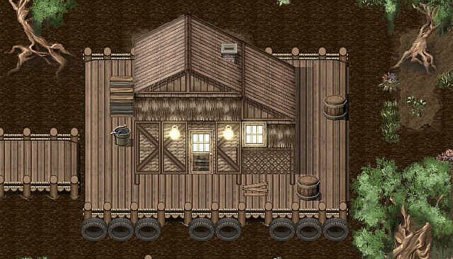 RPG Maker MV - KR Haunted Swamp Tileset