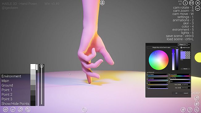 HAELE 3D - Hand Poses Pro - Drawing References