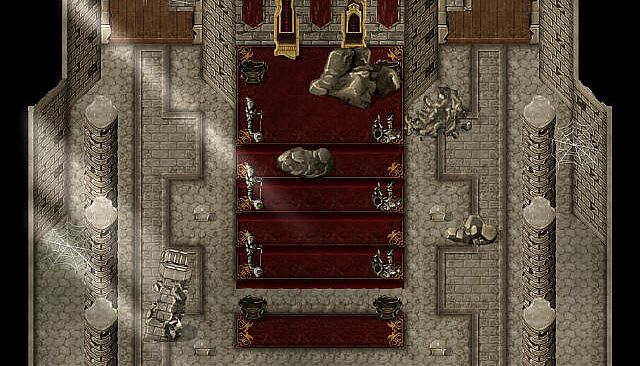 RPG Maker MV - KR Fortress Ruins Tileset