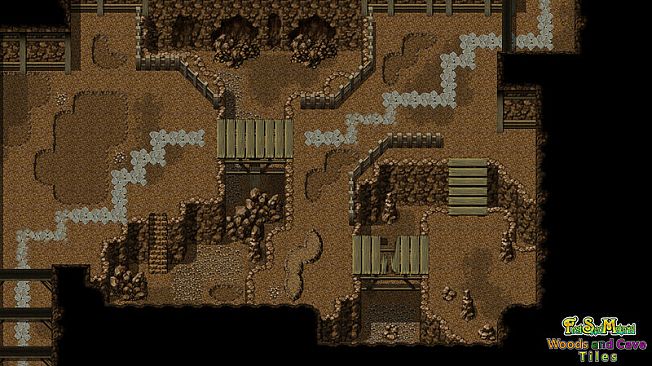 RPG Maker MZ - FSM: Woods and Cave