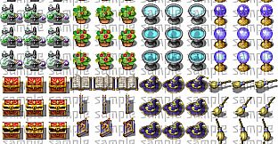 RPG Maker MZ - Magic Shop Animated Interior Pack