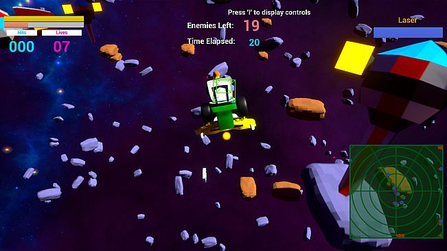 Lawnmower Game: Space Fight