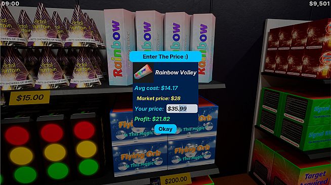 Firework Store Simulator