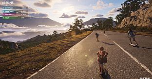 Longboard Skate Downhill Simulator