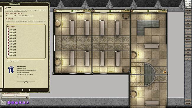 Fantasy Grounds - Pathfinder RPG - GameMastery Map Pack: Temples